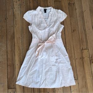 H&M peach shirtdress